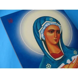 Ikona Matki Boskiej Oblubienicy Ducha Świętego 25 x 20 cm